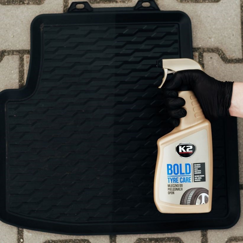 Pasiruošimas padangų blizginimui ir priežiūrai K2 BOLD, 700 ml - 5