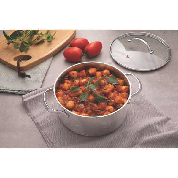 Puodas TRAMONTINA UNA, nerūdijantis plienas, tinka ir indukcinei viryklei, 1,8 L, Ø 16 CM - 3
