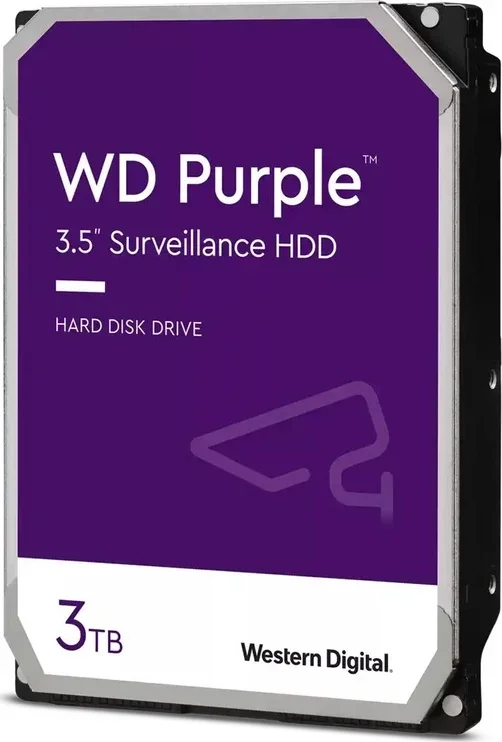 Kietasis diskas (HDD) Western Digital Purple WD30PURZ, 3.5", 3 TB - 2