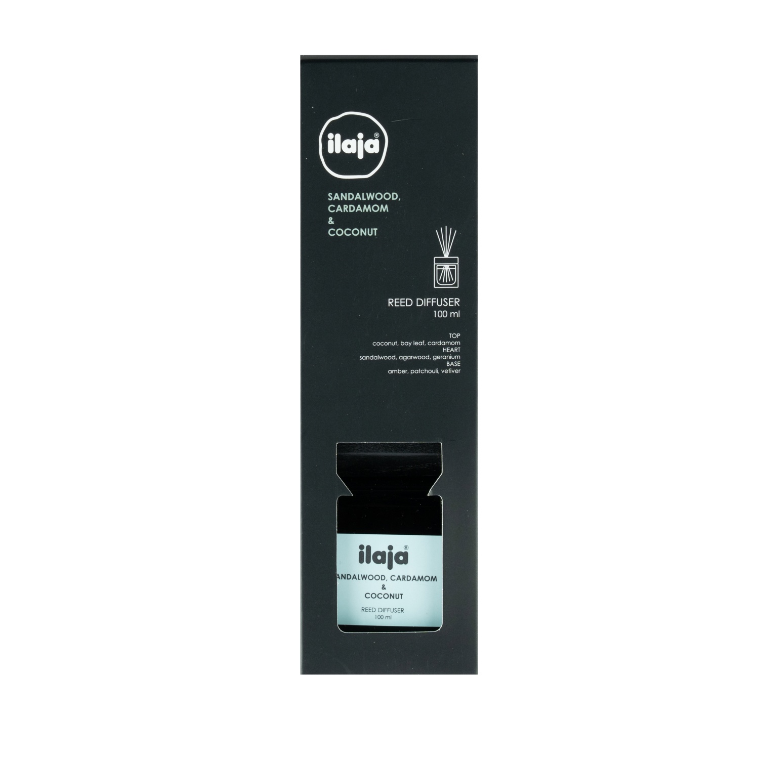 Namų kvapas su lazdelėmis ILAJA SQUARE, 100 ml-1