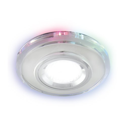 Įleidžiamasis šviestuvas STRUHM RIANA, 1xGU10 + LED RGB, max 50 W, chromo sp., Ø11,1 cm - 2