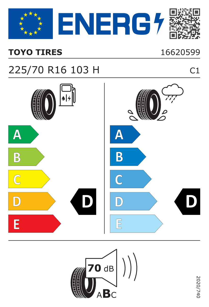 Toyo Open Contry A/T+ 225/70 R16 103 H - 2