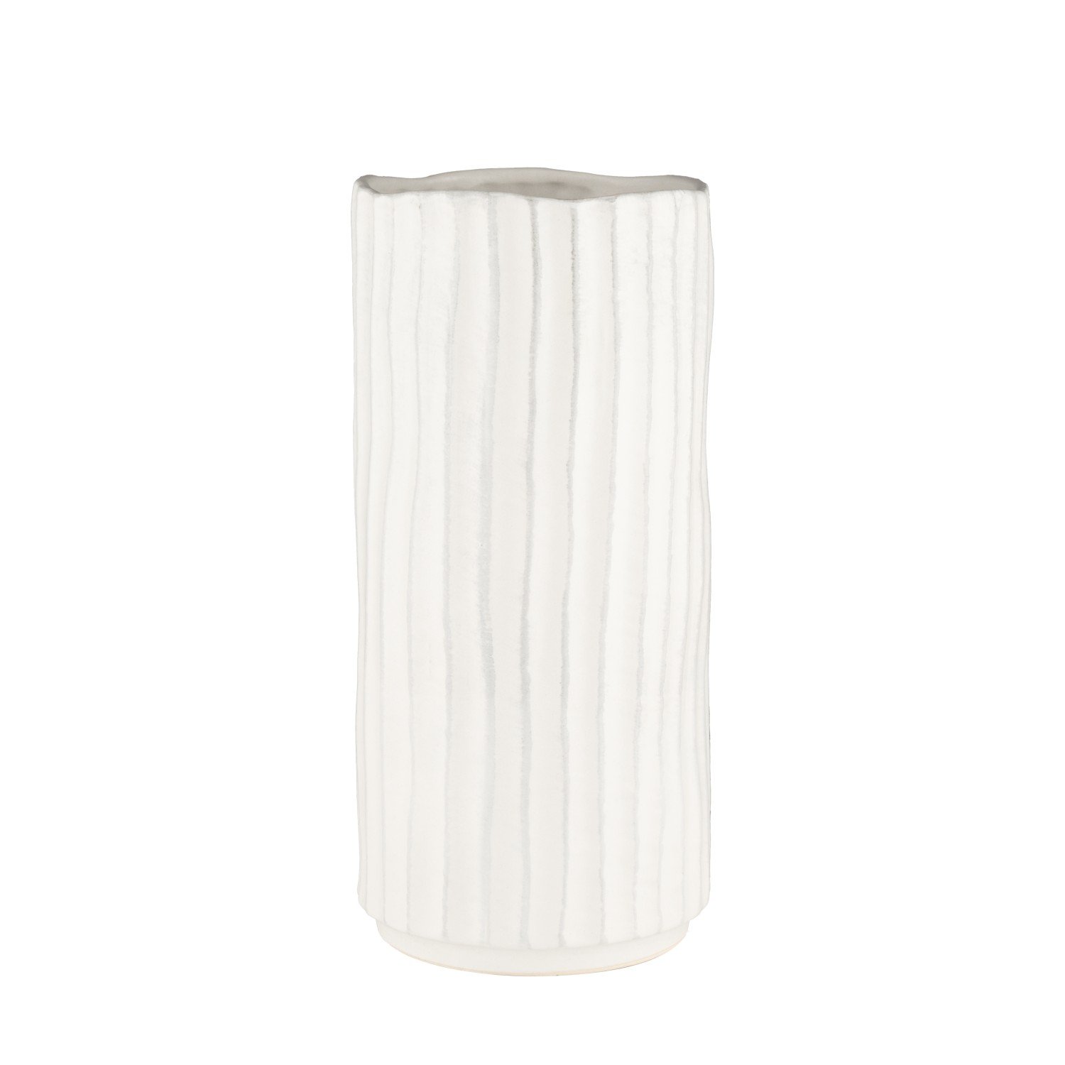 Keramikinė vaza ILAJA, baltos sp., 29,5 cm