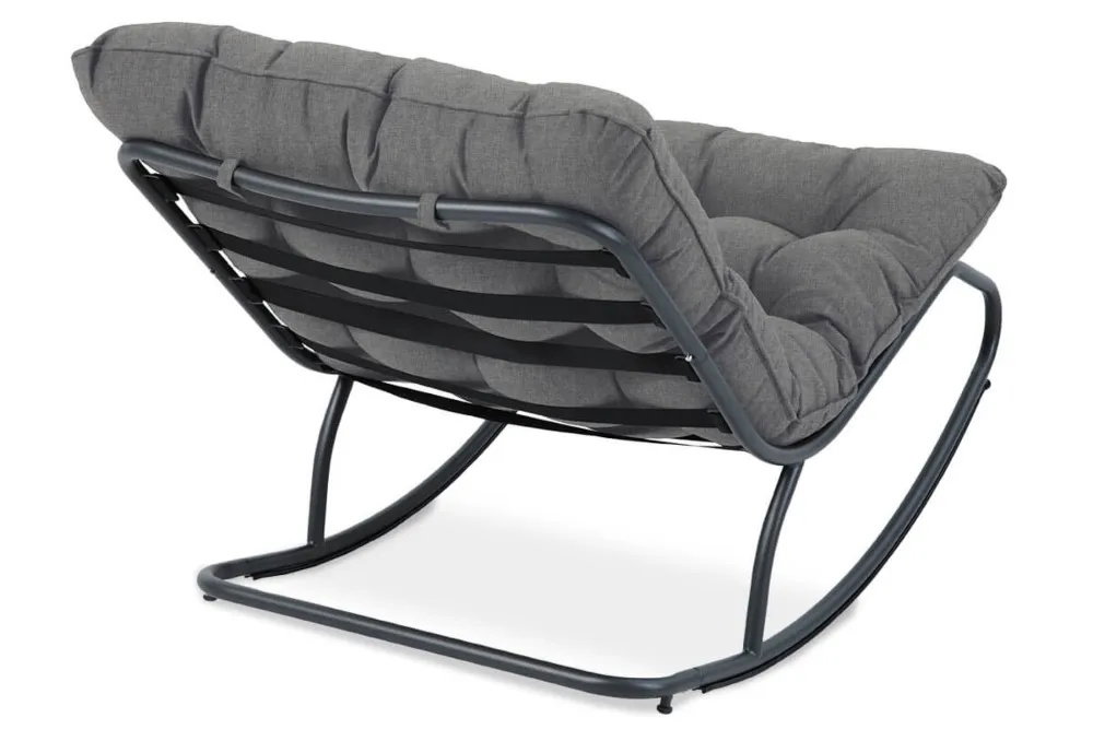 Supamasis lauko krėslas AGAVA, Dark Grey-1