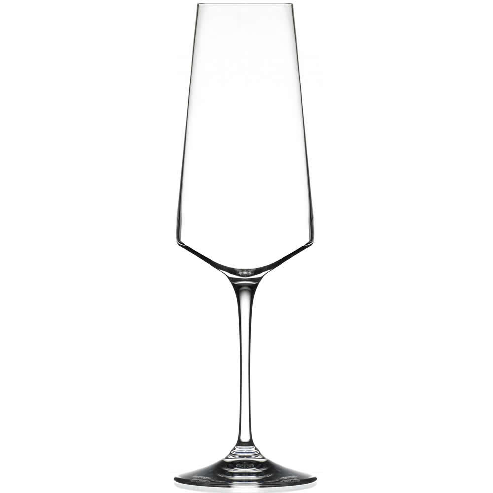 Krištolinės šampano taurės RCR ARIA, 360 ml., 6 vnt.-0