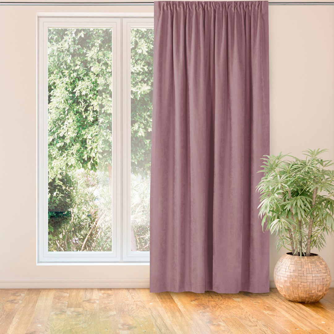 Naktinė užuolaida MILANA ROSE PLEAT, 220x175 cm - 2