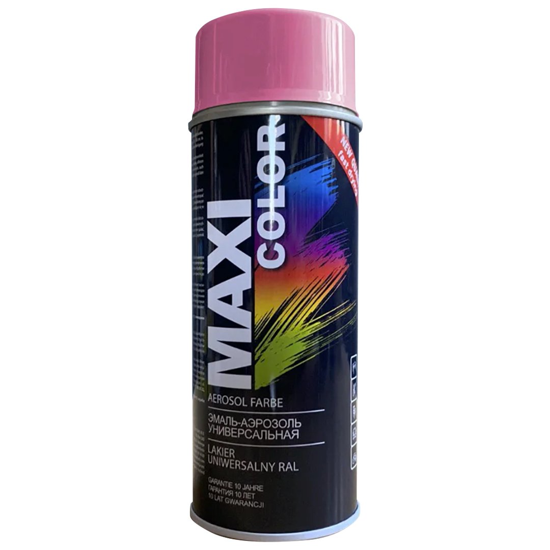Purškiami dažai MAXI-COLOR RAL4003, rožinės sp., 400 ml - 1