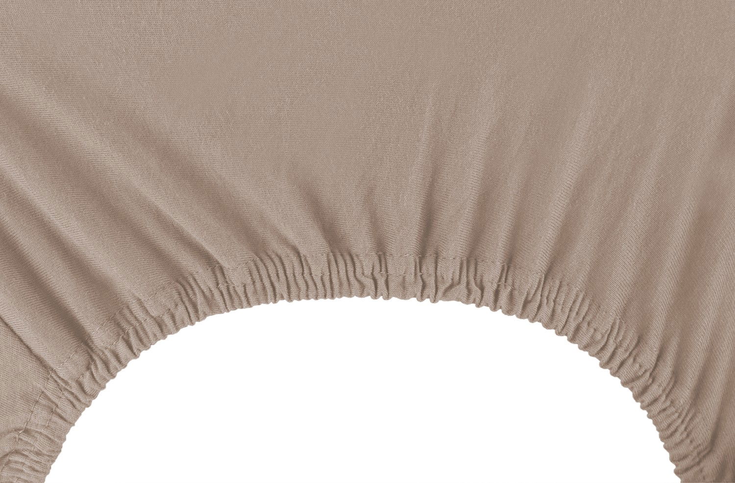 Jersey paklodė su guma Decoking AMBER Cappuccino, 160x200 cm - 3