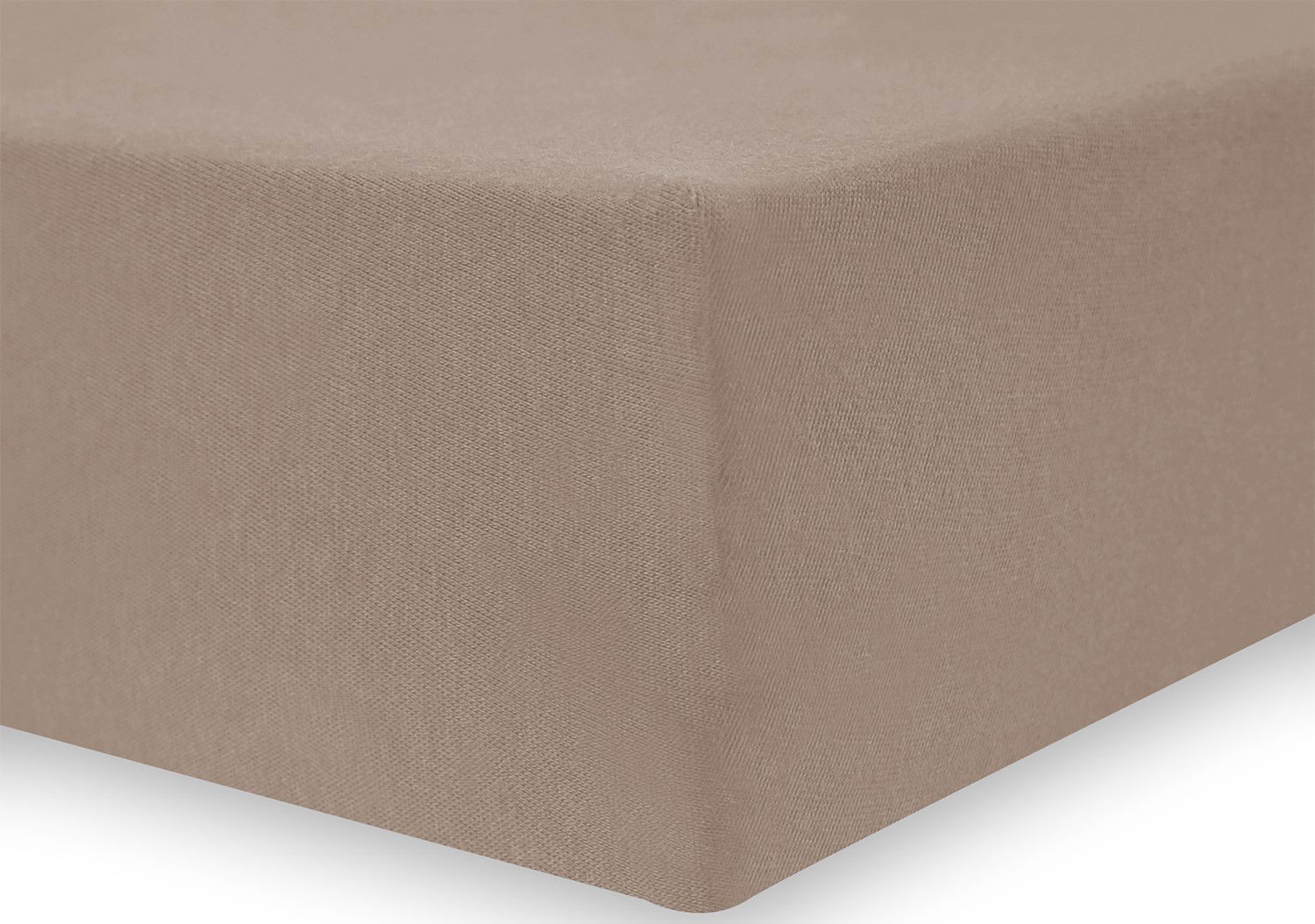 Jersey paklodė su guma Decoking AMBER Cappuccino, 160x200 cm - 4