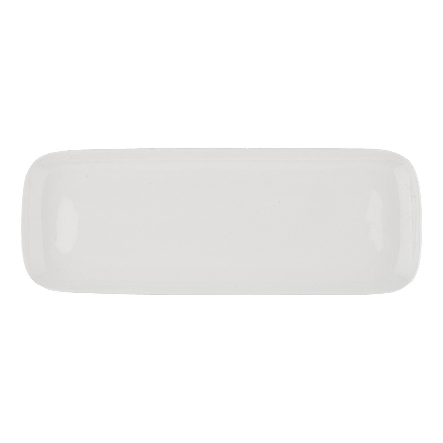Pietų lėkštė AURORA WHITE, stačiakampio formos, 29 cm-0