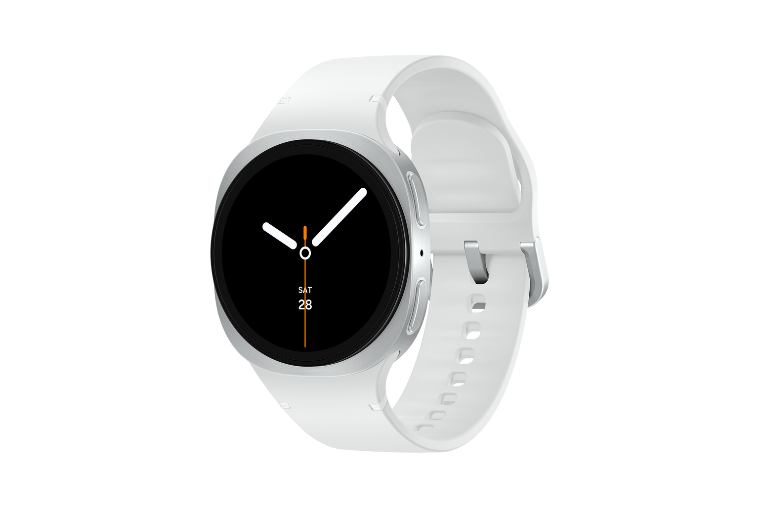Išmanusis laikrodis Samsung Galaxy Watch 8 LTE, 40mm, sidabrinė-0