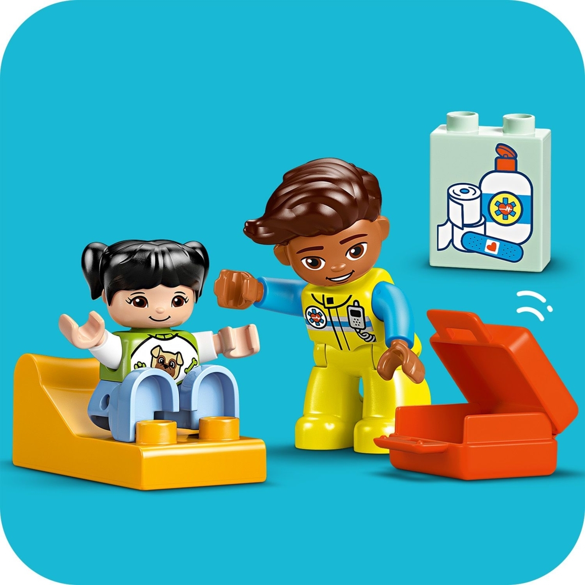 Konstruktorius LEGO DUPLO Ambulance & Driver - 4