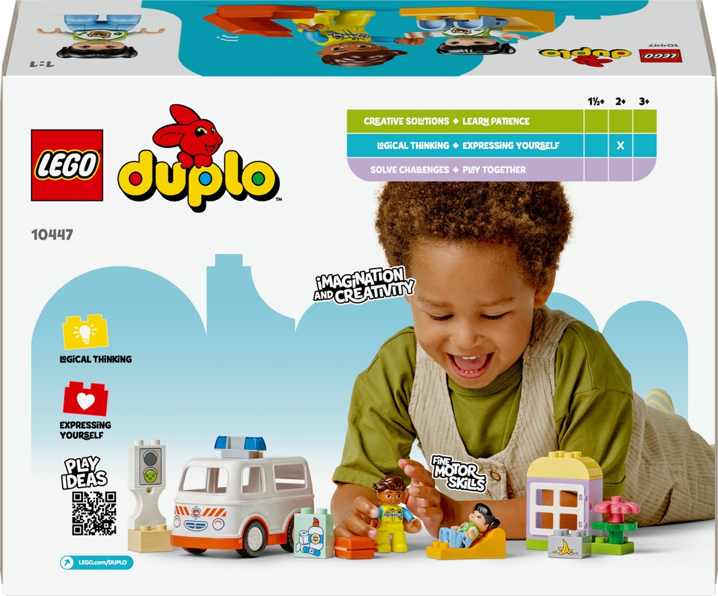 Konstruktorius LEGO DUPLO Ambulance & Driver - 7