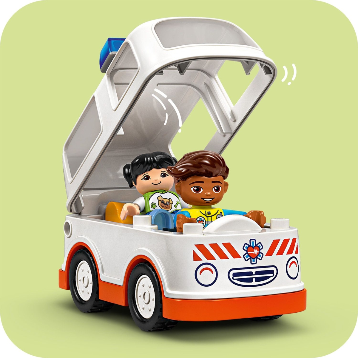 Konstruktorius LEGO DUPLO Ambulance & Driver - 5