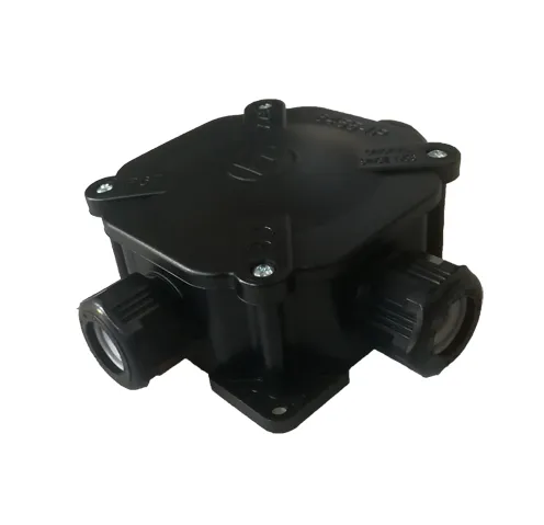 Paskirstymo dėžutė SEZ, v/t, IP67, 5 kontaktai, 105 x 44,6 mm, juodos sp. - 1