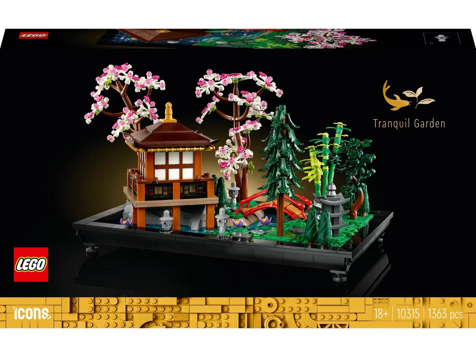 Konstruktorius LEGO Icons Tranquil Garden, 10315 - 1