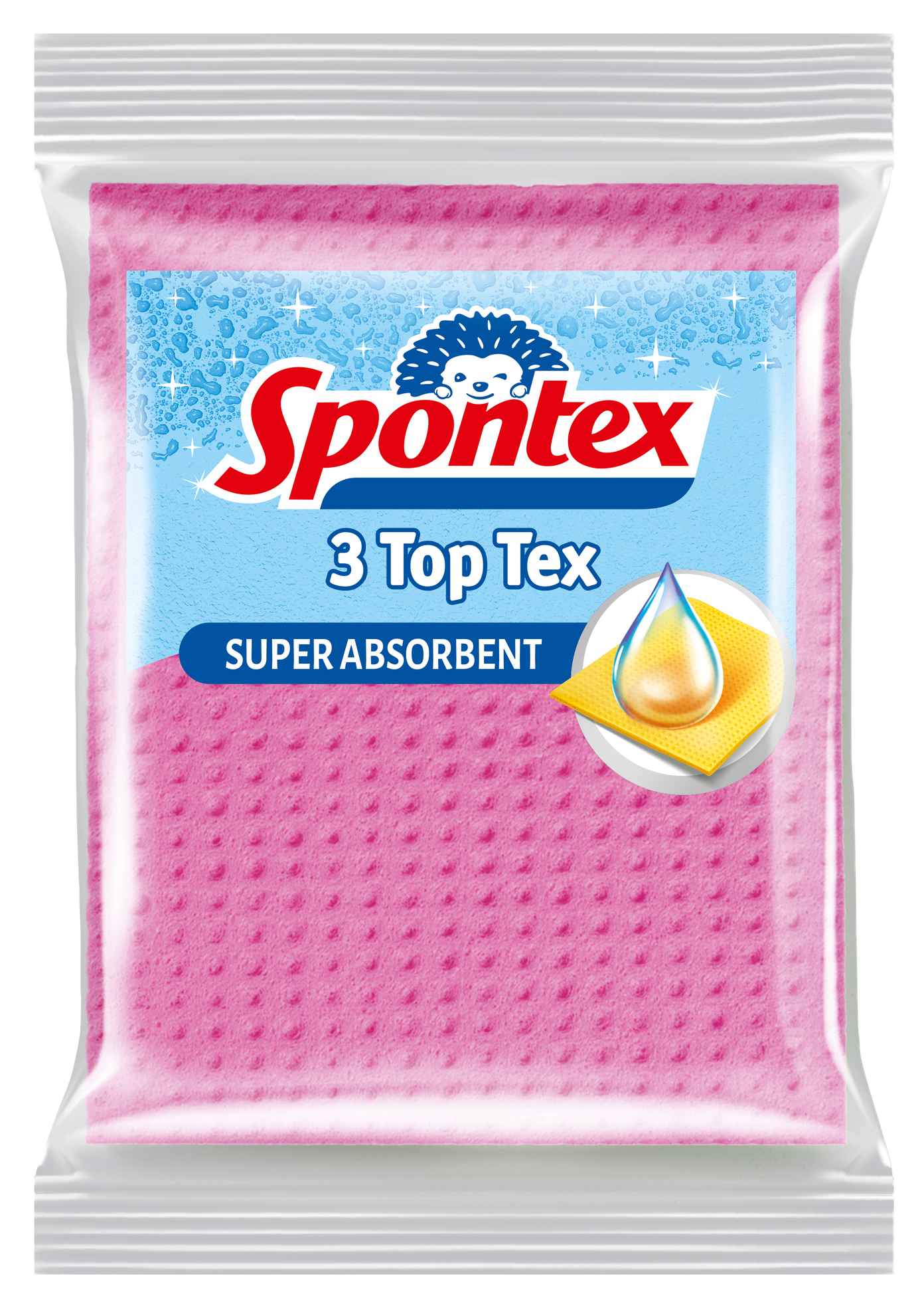 Šluostės - kempinės SPONTEX TOP TEX, 3 vnt.-0