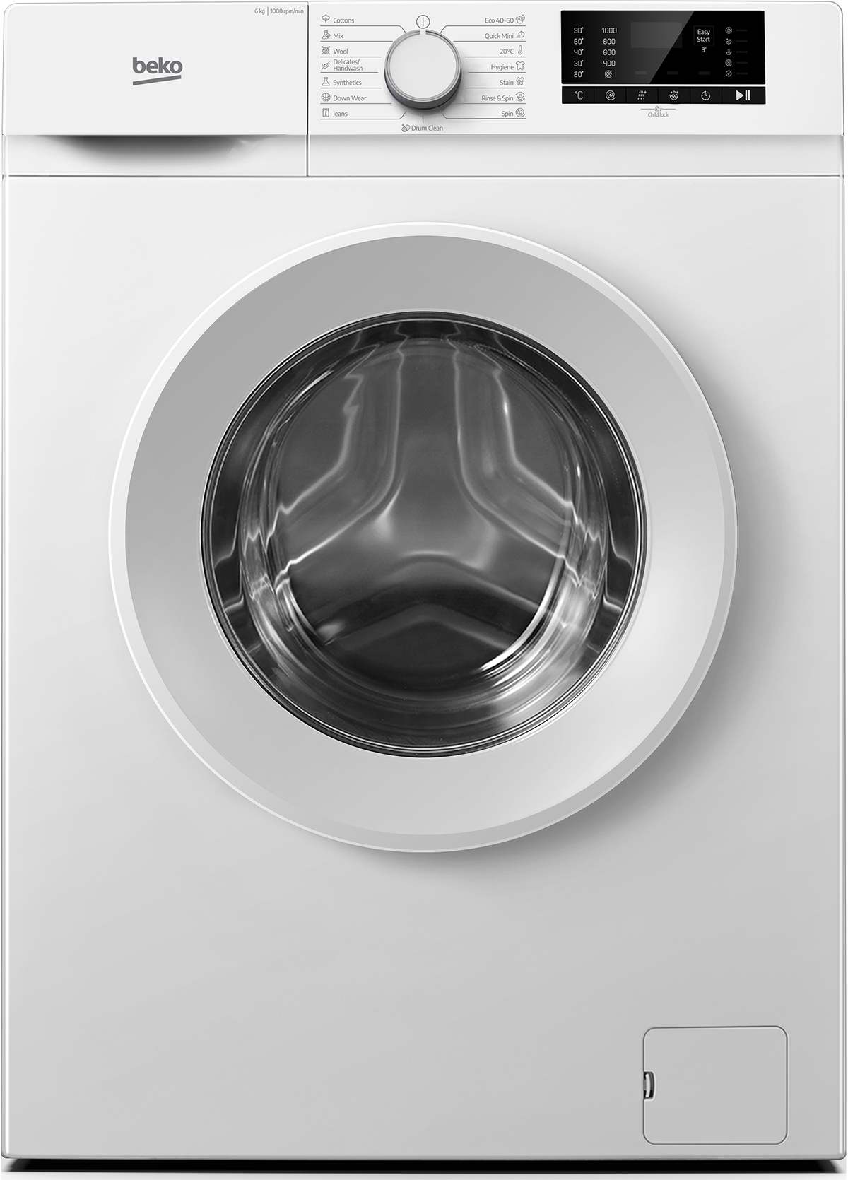 Skalbyklė BEKO B1WFK2604WEE, 6 kg-0