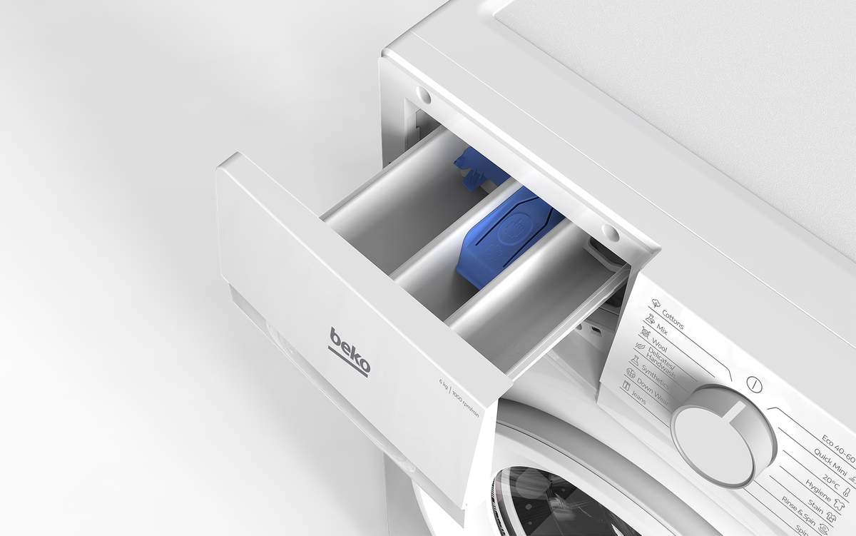Skalbyklė BEKO B1WFK2604WEE, 6 kg - 4