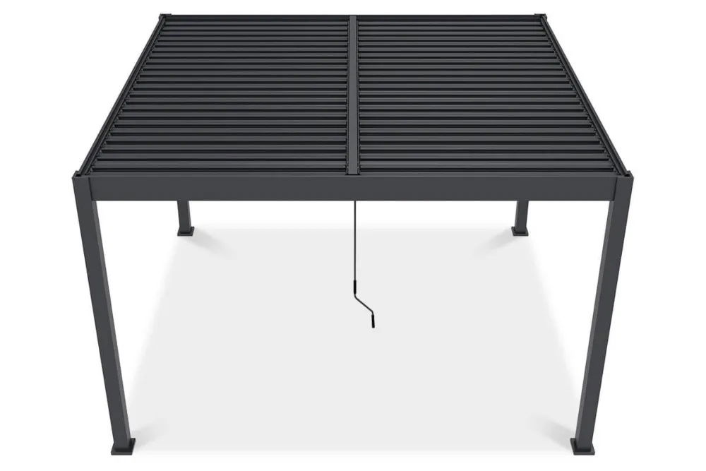 Pavėsinė Pergola ELEGANCE DUO 360x400 cm, Anthracite - 3
