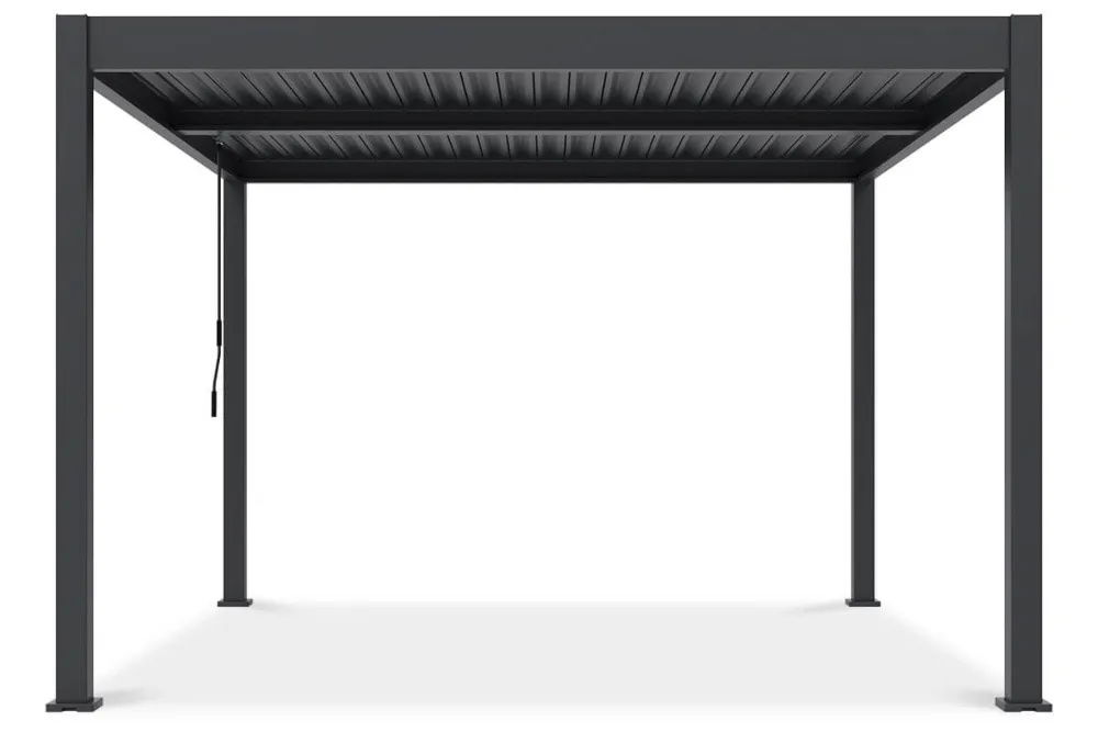 Pavėsinė Pergola ELEGANCE DUO 360x400 cm, Anthracite - 4