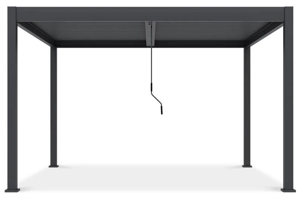 Pavėsinė Pergola ELEGANCE DUO 360x400 cm, Anthracite - 1