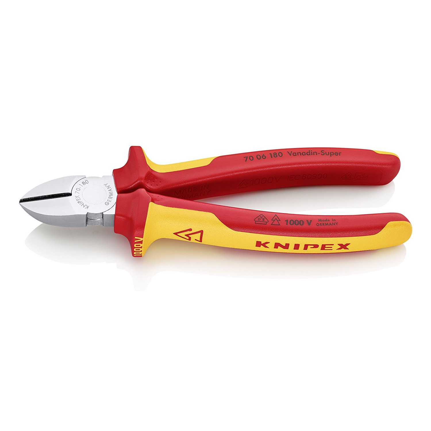 Šoninio kirpimo replės KNIPEX 7006180, 180 mm