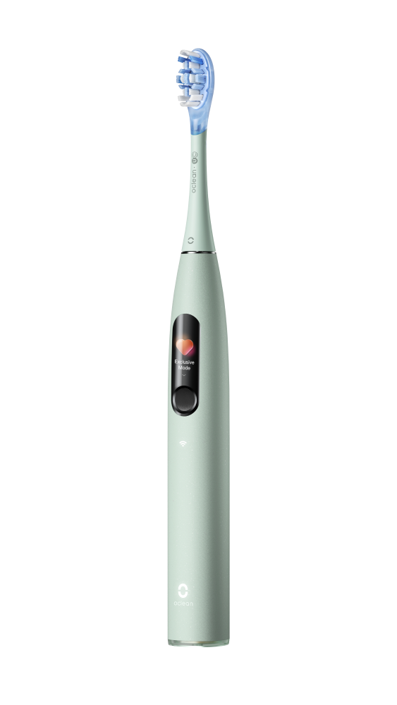 Elektrinis dantų šepetėlis OCLEAN X Ultra Set, žalios spalvos-1