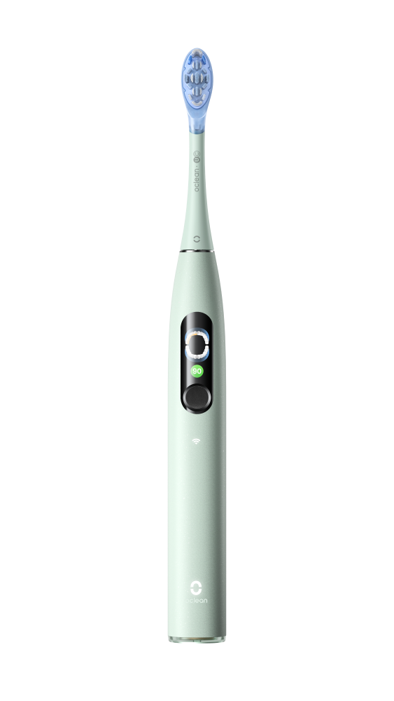 Elektrinis dantų šepetėlis OCLEAN X Ultra Set, žalios spalvos-0