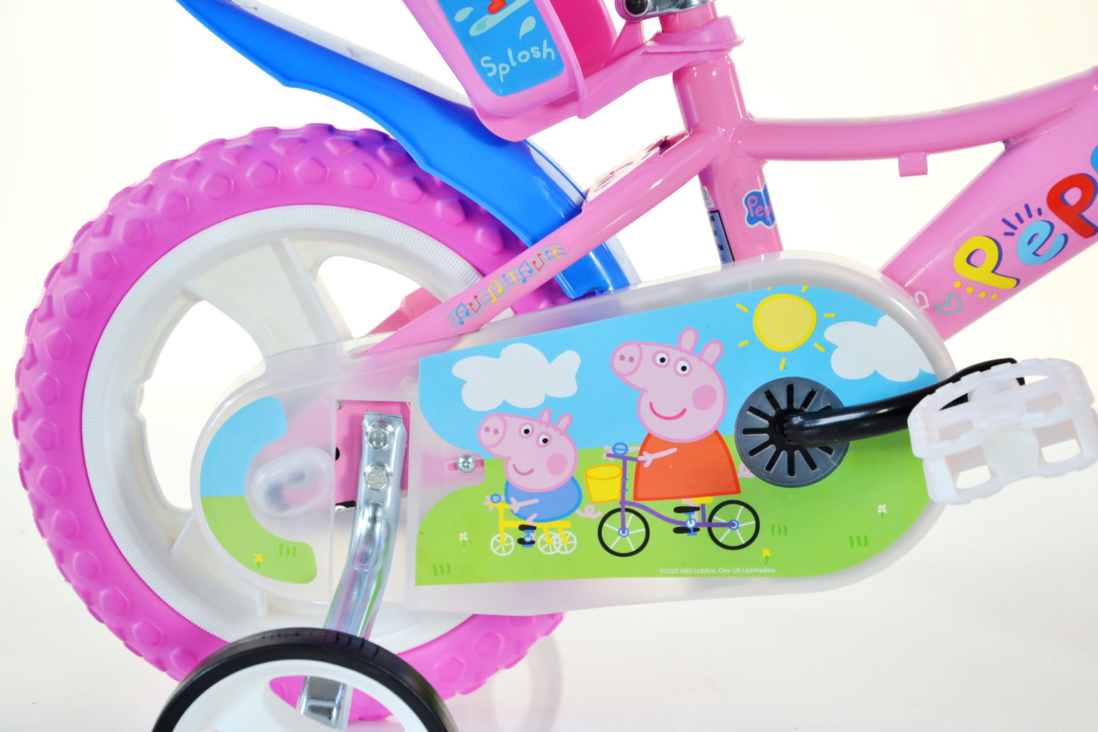 Vaikiškas dviratis Dino Bikes Peppa Pig, 12" - 3