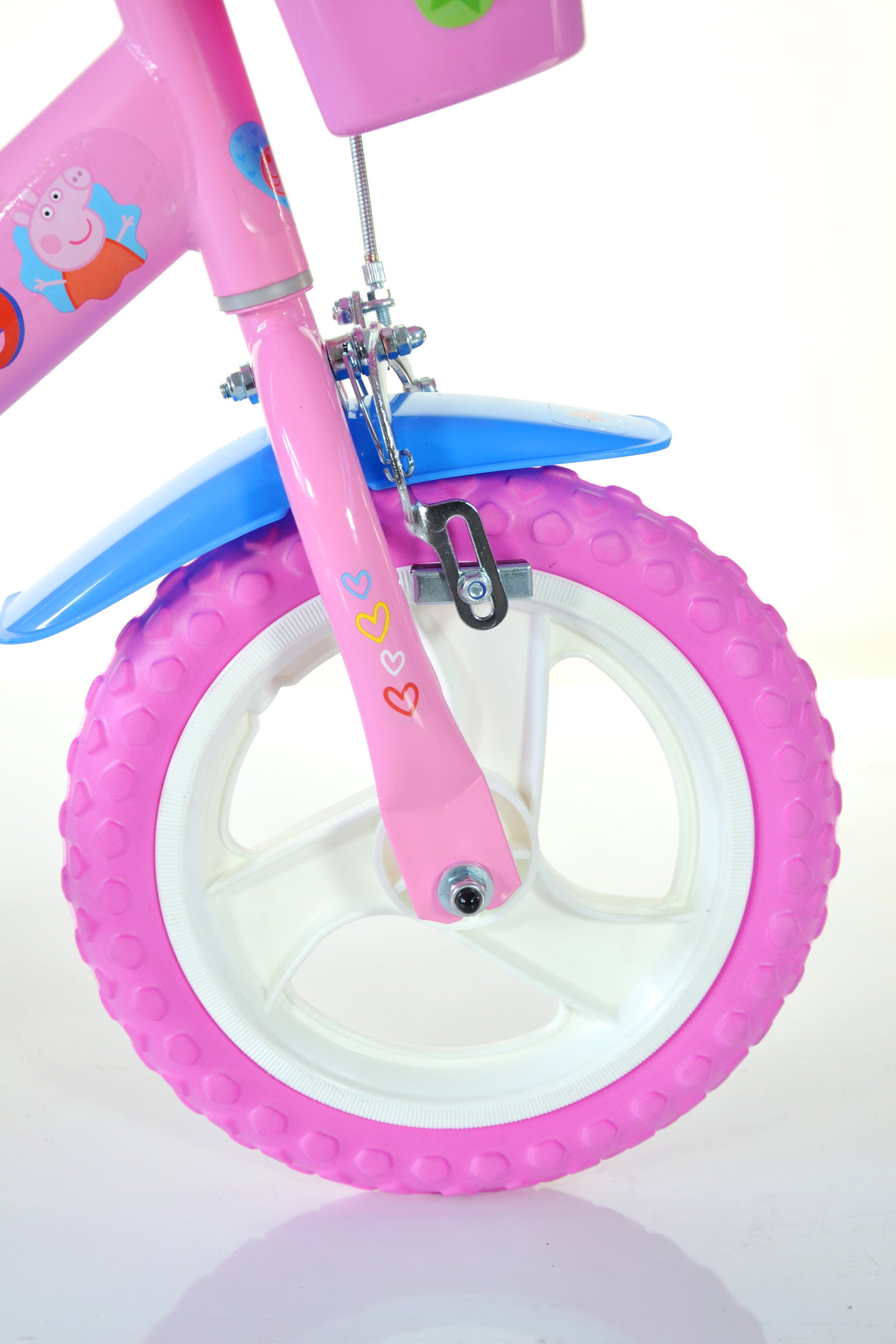Vaikiškas dviratis Dino Bikes Peppa Pig, 12" - 5