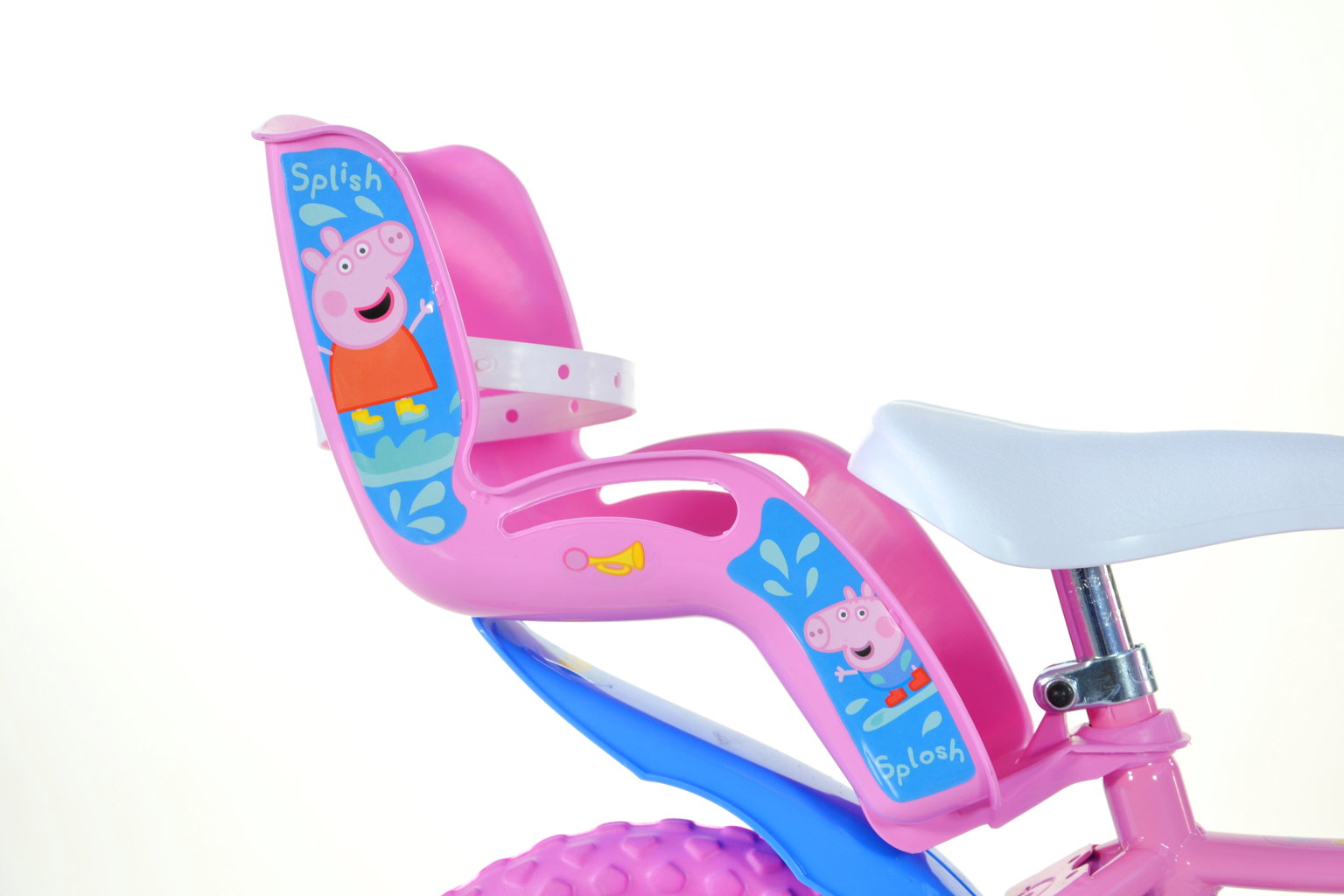 Vaikiškas dviratis Dino Bikes Peppa Pig, 12" - 4