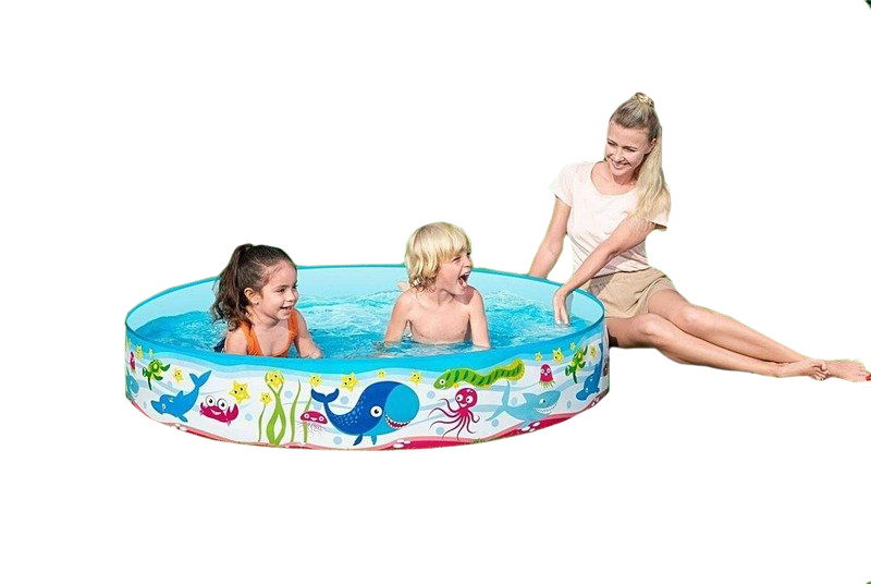 Sulankstomas baseinas BESTWAY Fill 'N Fun Pool, 152 x 25 cm-1