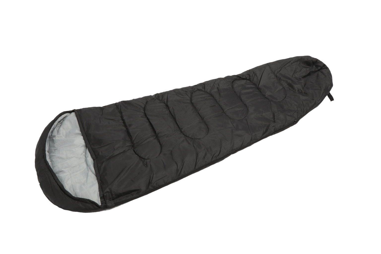 Miegmaišis COZY REST, 190 x 80 x 50 cm, juodos sp.-1
