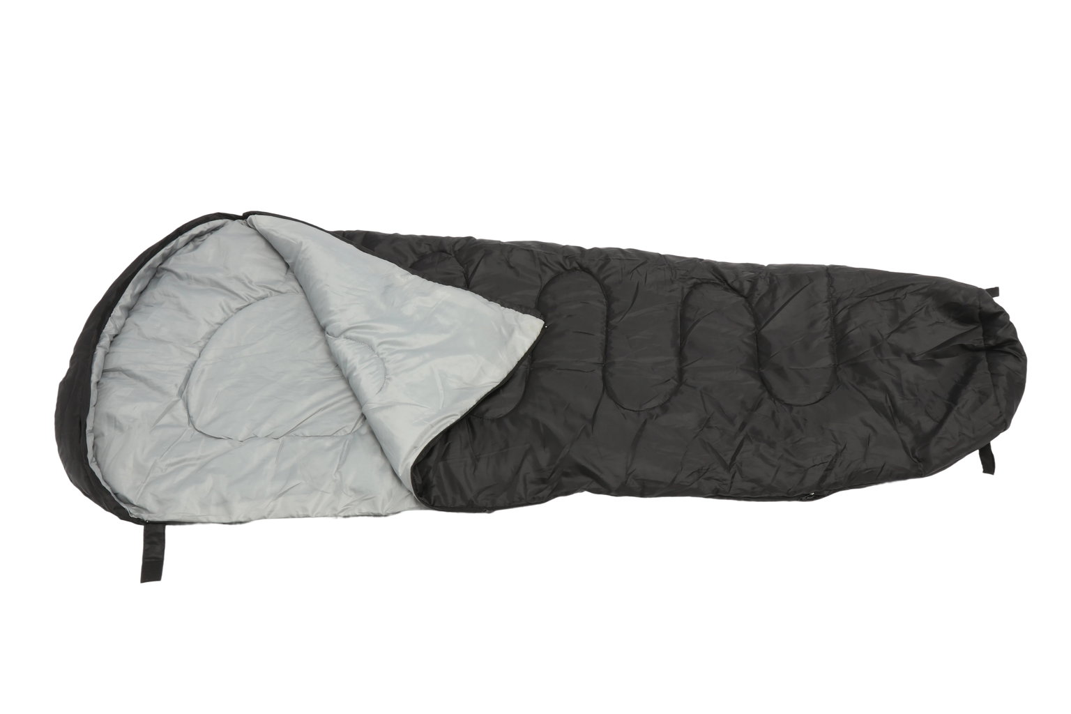 Miegmaišis COZY REST, 190 x 80 x 50 cm, juodos sp. - 3