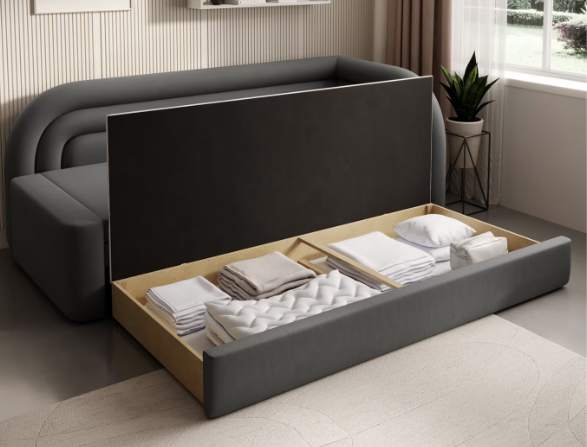 Sofa Fabillo D, pilka - 7