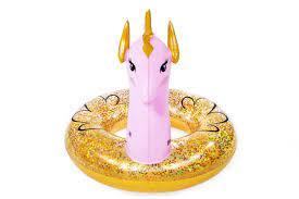 Pripučiamas ratas Bestway Glitter Seahorse Swim Ring 45" x 41"/1.15m x 1.04m-1