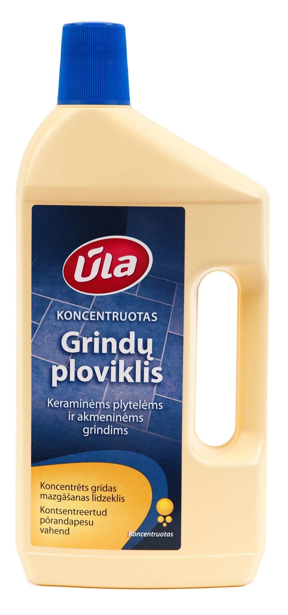 Grindų ploviklis ŪLA, keraminėms plytelėms ir akmens dangoms valyti, 1 l-0