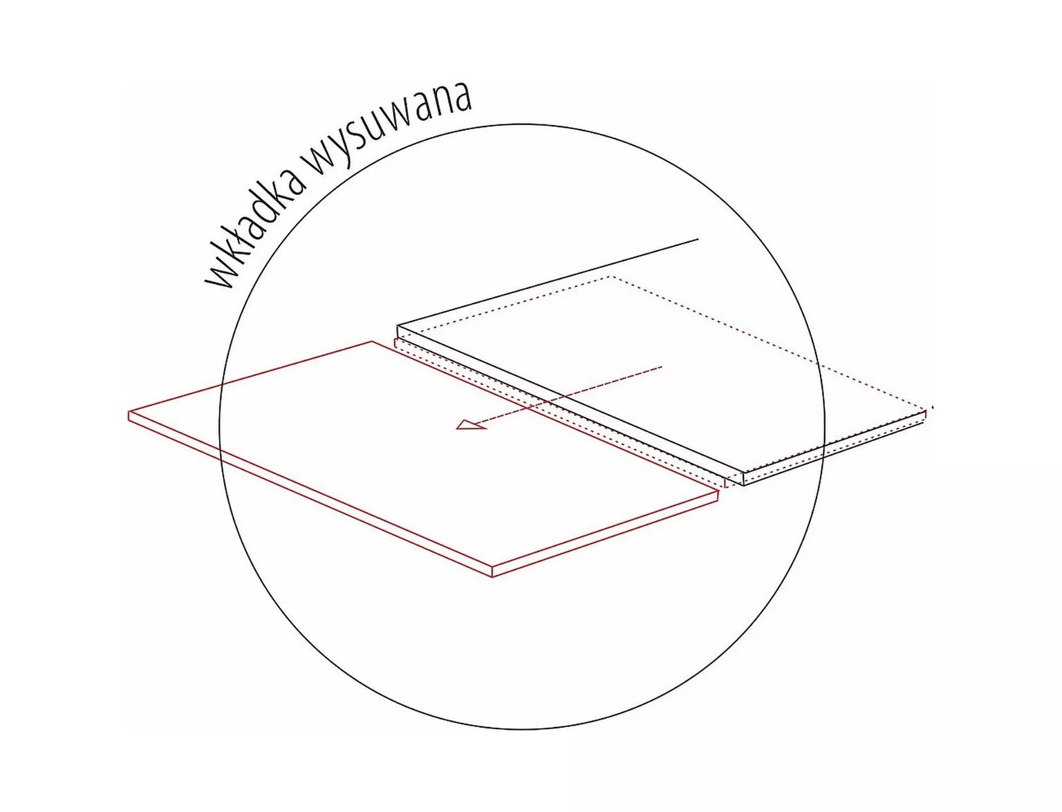 Valgomojo stalas COLUMBUS, 160(240) x 90 cm-1
