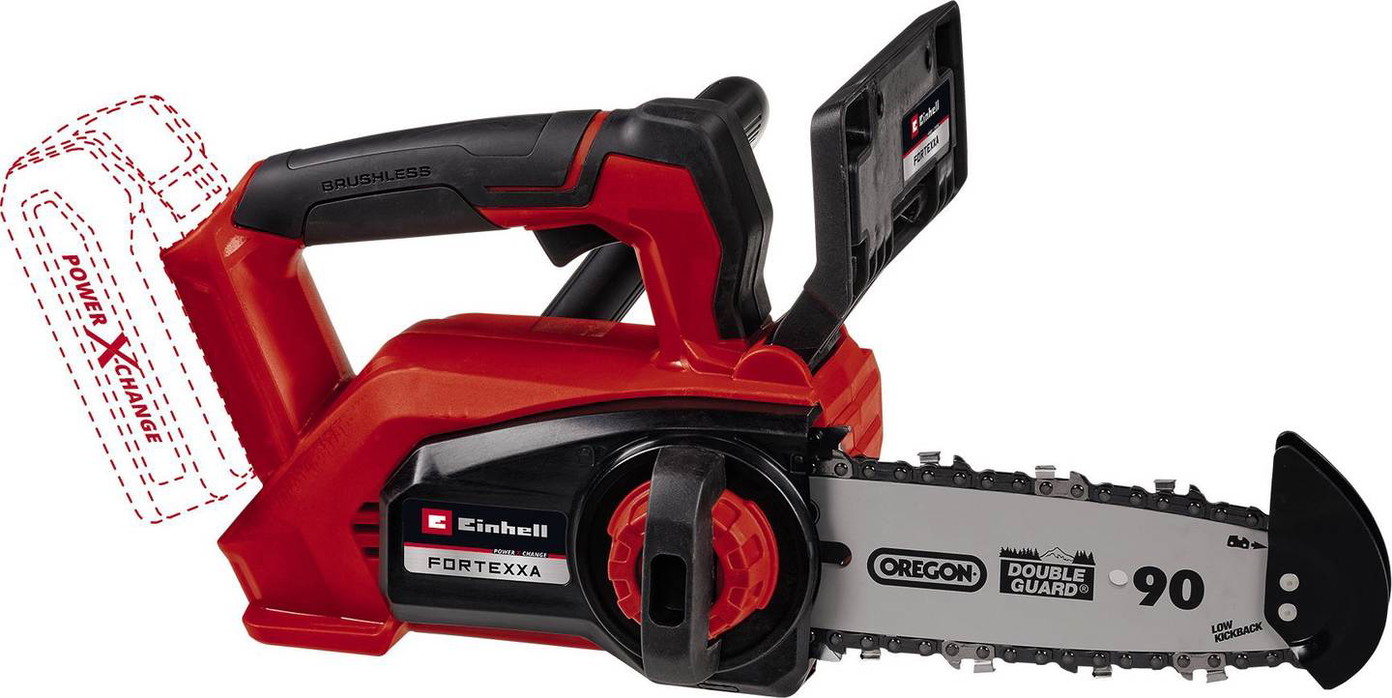 Akumuliatorinis grandininis pjūklas EINHELL Fortexxa 18/20 TH, 18 V, 20 cm, 7 m/s, be akumuliator.-0