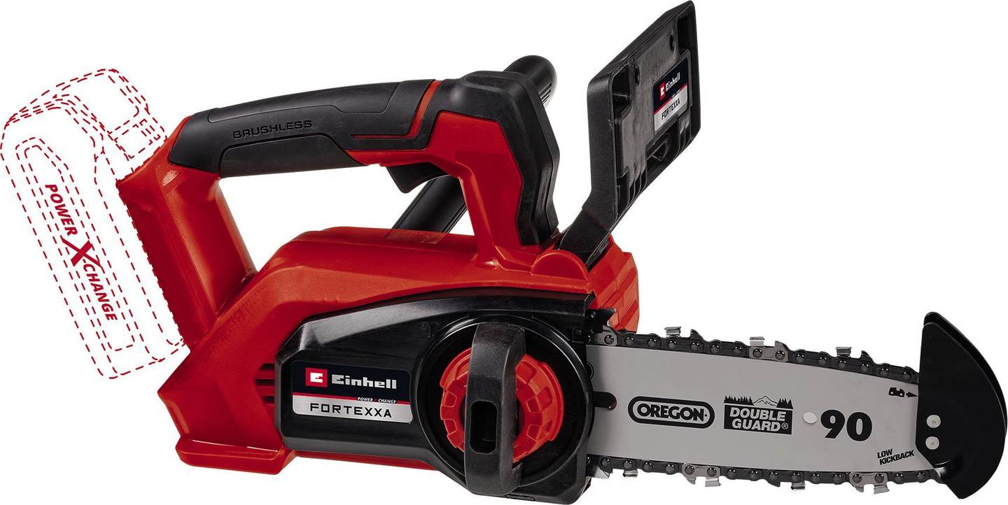 Akumuliatorinis grandininis pjūklas EINHELL Fortexxa 18/20 TH, 18 V, 20 cm, 7 m/s, be akumuliator.-0