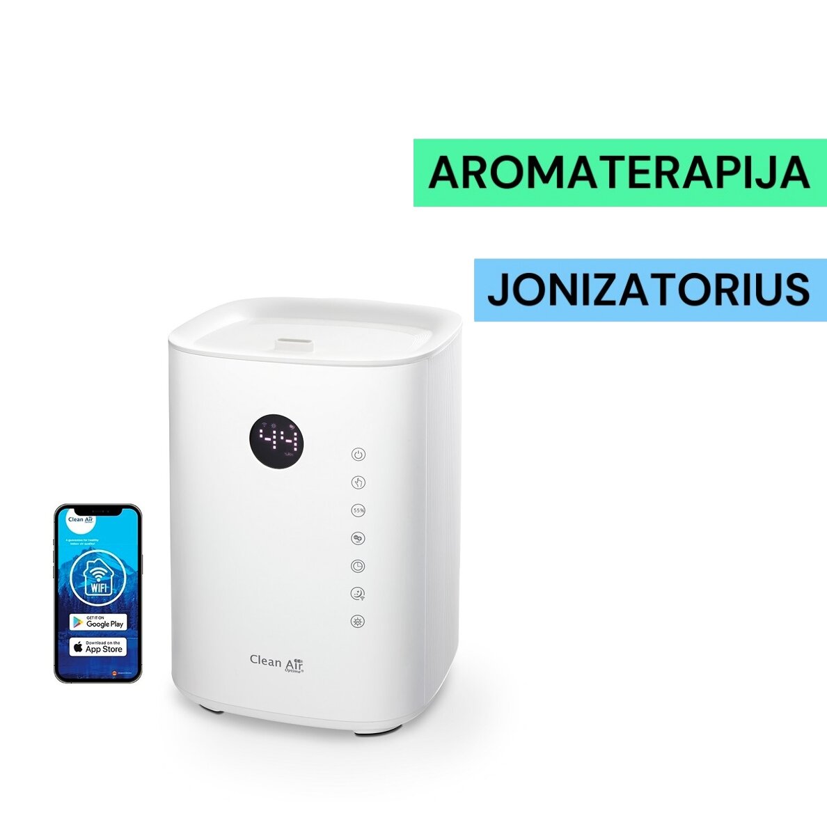 Oro drėkintuvas Clean Air CA-604W Smart 22-0090 - 2