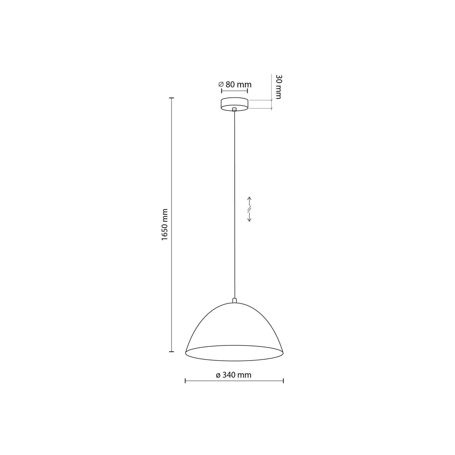 Pakabinamas šviestuvas TK LIGHTING FARO MINT 340, 1 x E27 max 15W LED - 3