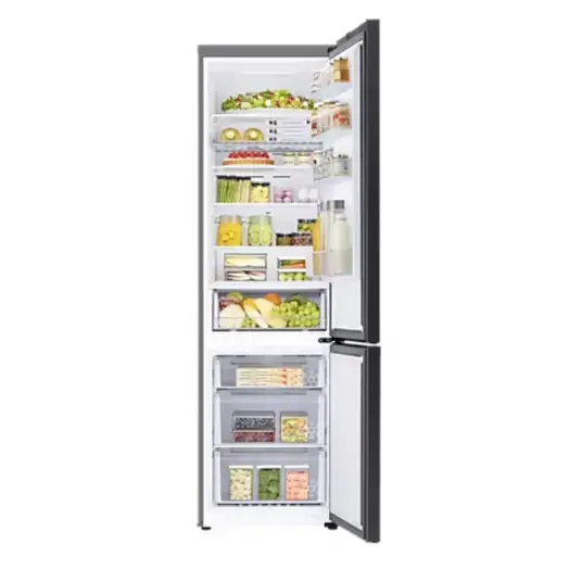 Šaldytuvas SAMSUNG RB38C6B2E22/EF, 203 cm, juodas - 3
