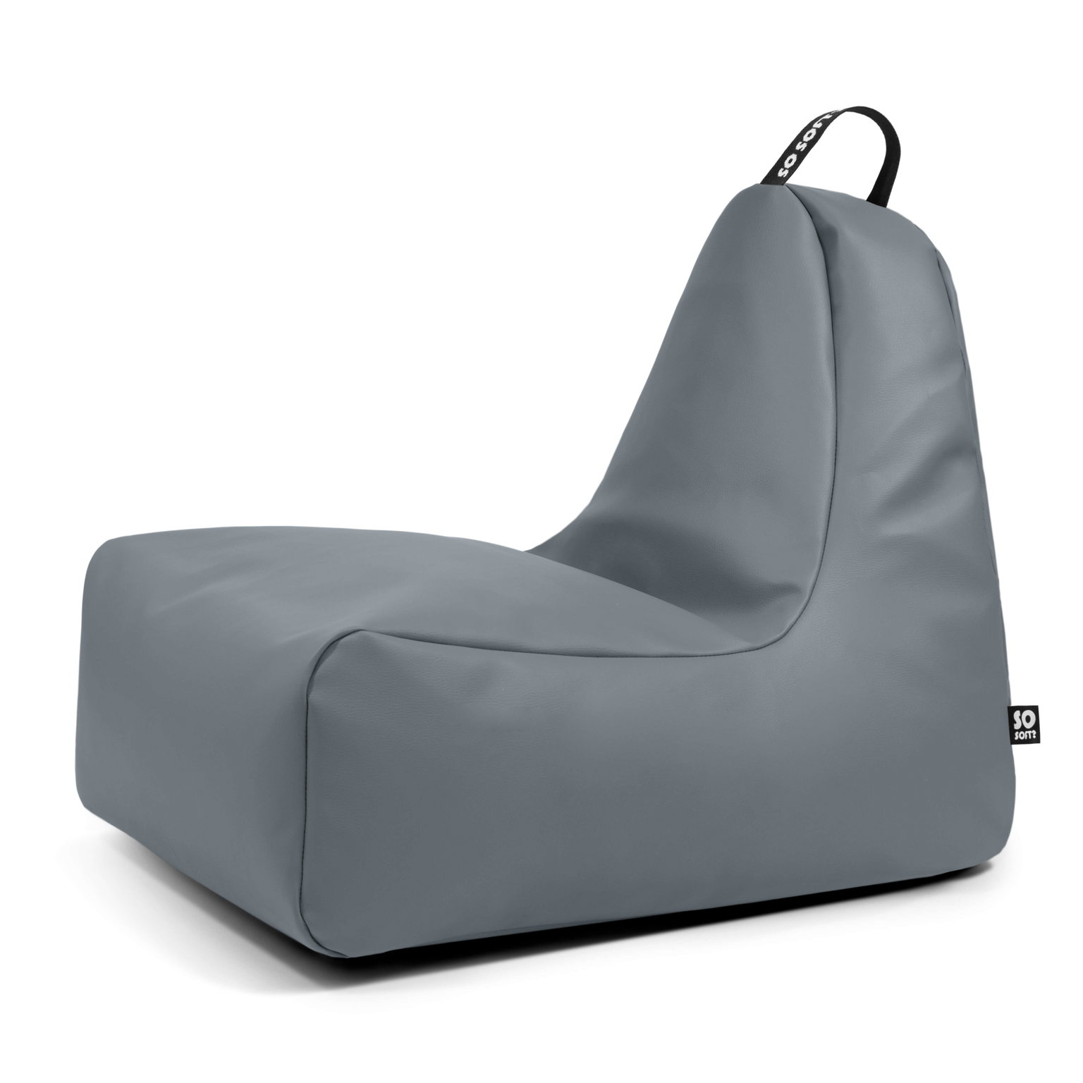 Sėdmaišis Chill XL Robust, 105x70x75 cm, pilka-0