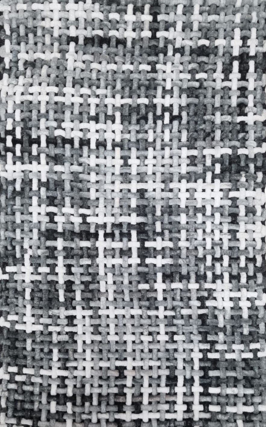 Vonios kilimėlis BRAID, pilkos sp., 50 x 80 cm
