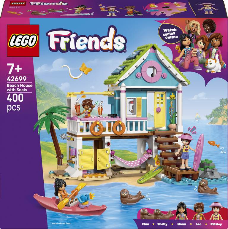Konstruktorius LEGO Friends Beach House with Seals-0