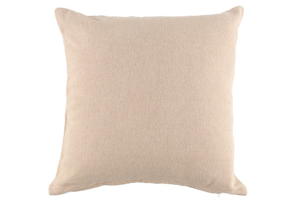 Dekoratyvinės pagalvės užvalkalas 4LIVING, smėlio sp., 45 x 45 cm, 75% perd. Medv., 25% polisteris - 1
