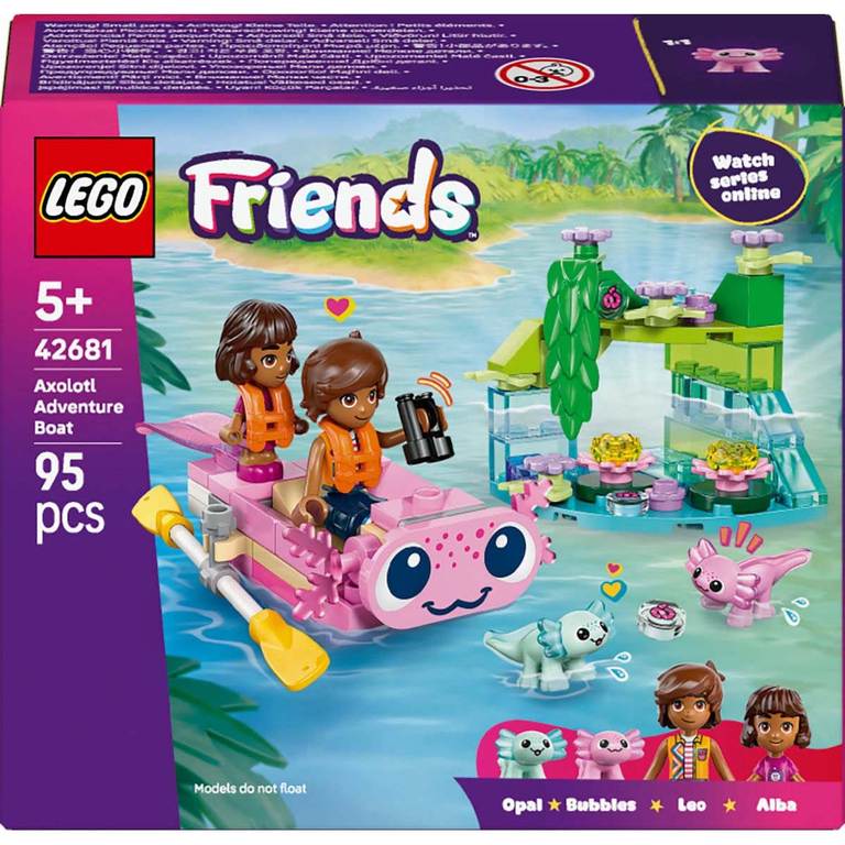 Konstruktorius LEGO Friends Axolotl Adventure Boat - 1