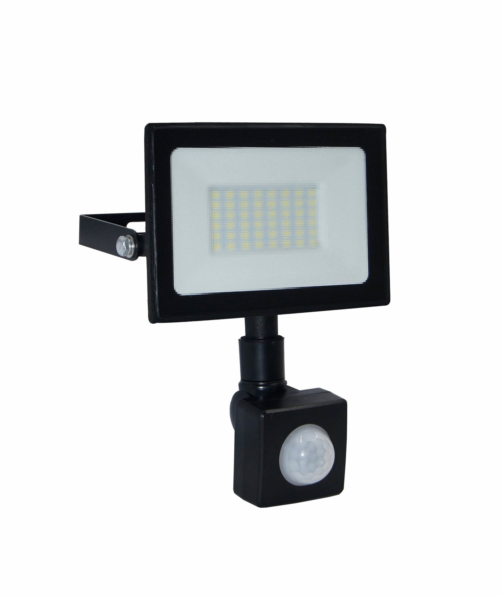 LED prožektorius ECOLIGHT, 50 W, 3500 lm, 4000 K, IP65, su judesio ...